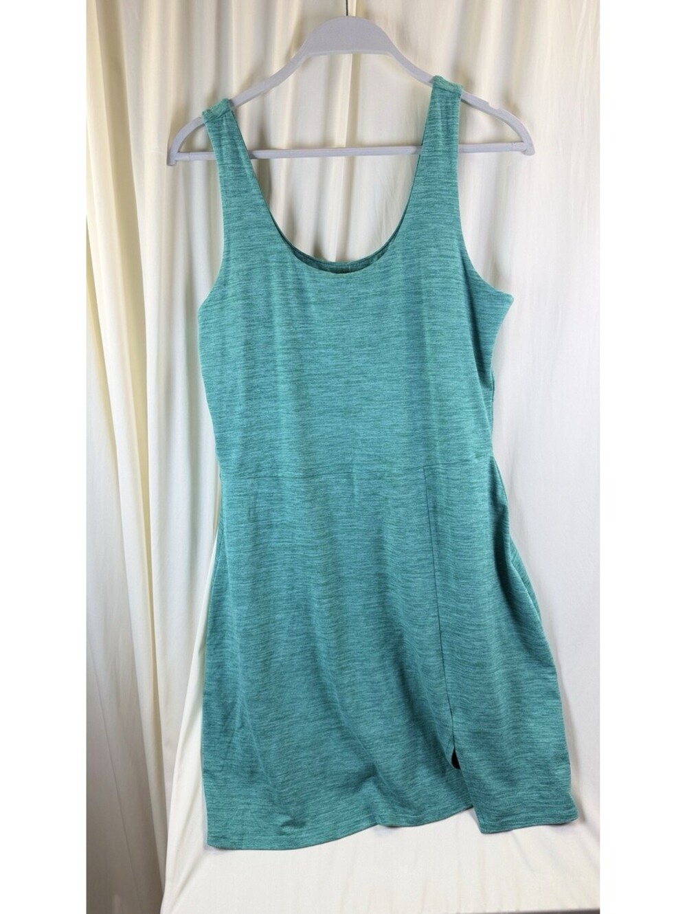 Maurices In Motion Teal Green Sleeveless Sport Dress NWT Bike Shorts Outdoors L